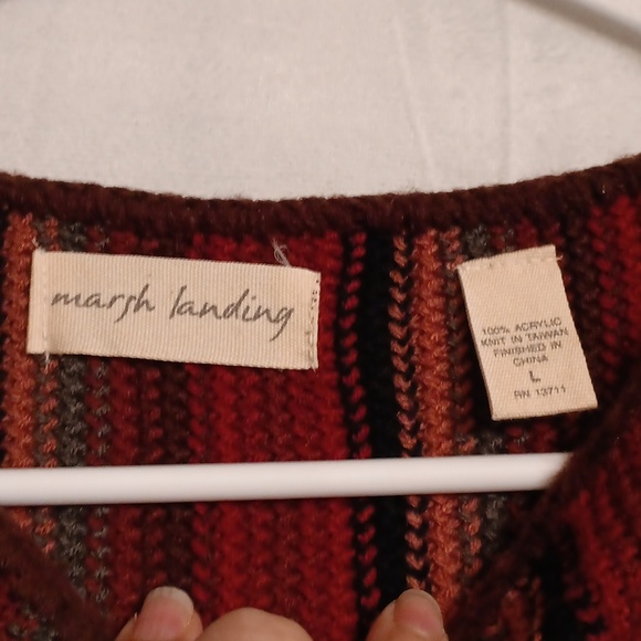 Marsh Landing Women's Sweater Size Large - Picture 7 of 11